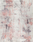 Vintage Crown Charles Ivory Blush Distressed Vintage Rug