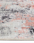 Vintage Crown Charles Ivory Blush Distressed Vintage Rug
