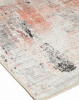 Vintage Crown Charles Ivory Blush Distressed Vintage Rug