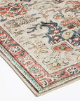 Vintage Crown Rudolph Ivory & Multi Distressed Vintage Rug - 316902