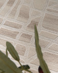 Wattle Ivory Beige Wool Rug THERUG