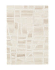 Wattle Ivory Beige Wool Rug THERUG