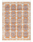 Kendal Trellis Clay Rug LTB2B