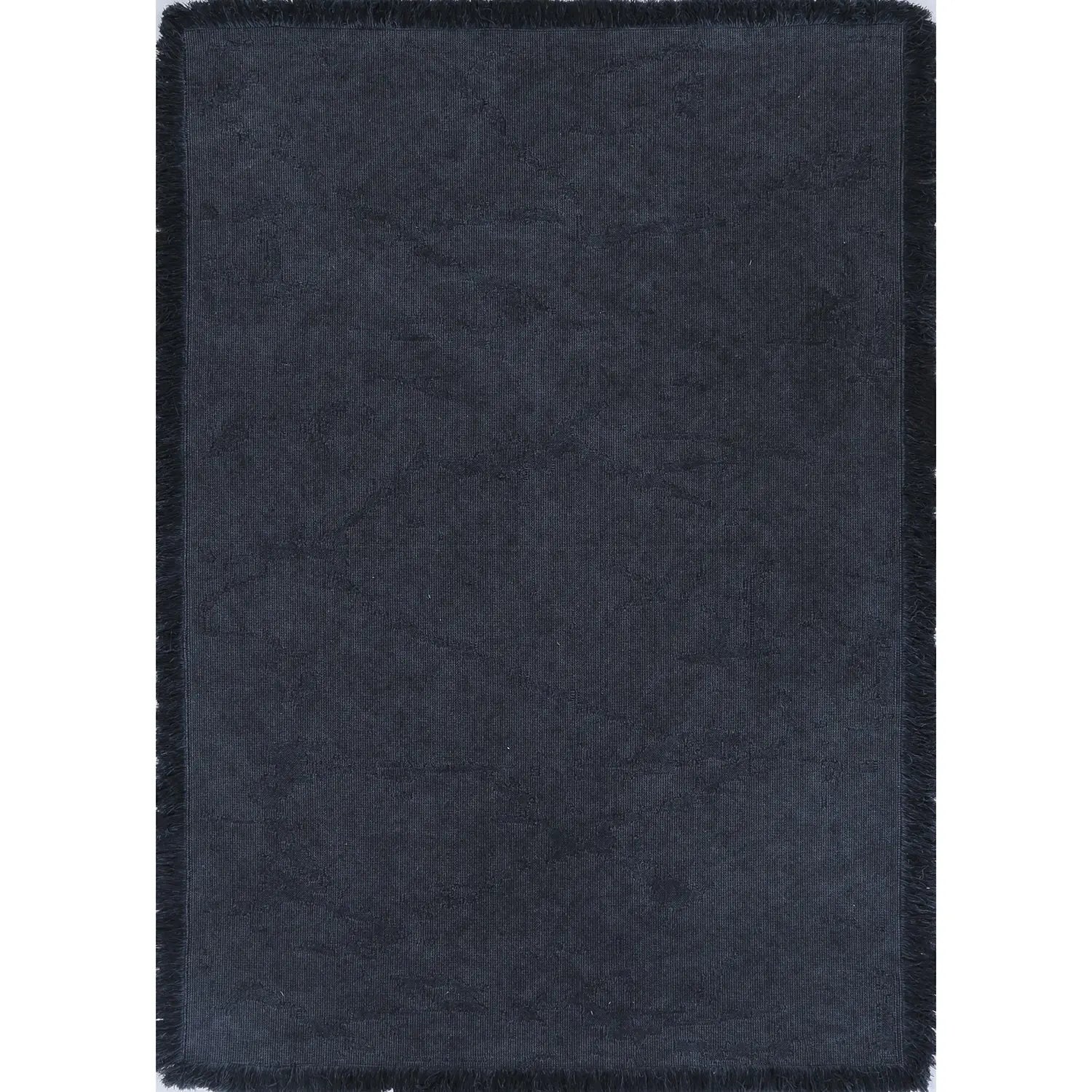 Haryana Dark Denim Stonewashed Rug DecoRug