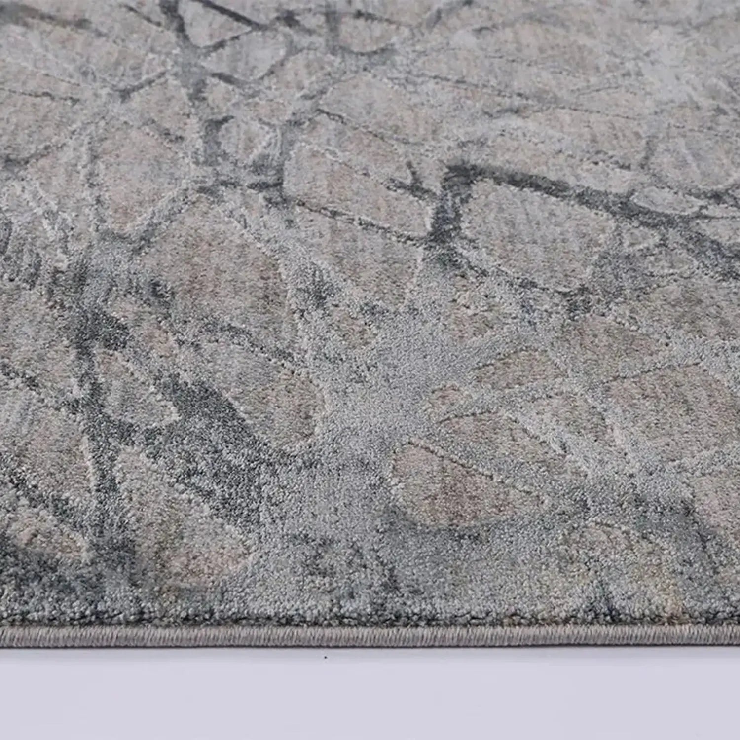 Roosevelt Blue Abstract Rug decorugonline