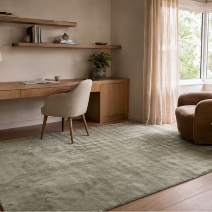 Skye Plush Light Grey Rug