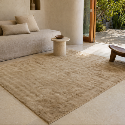 Skye Plush Light Grey Rug