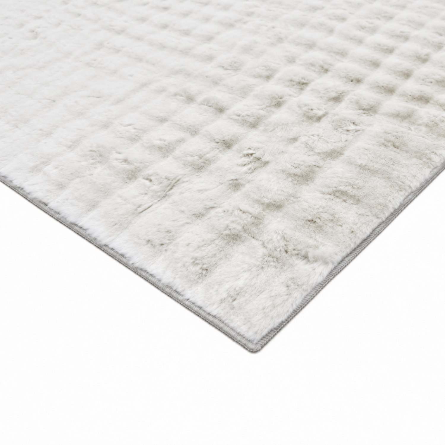 Skye Plush Light Grey Rug