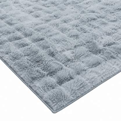 Skye Plush Light Grey Rug