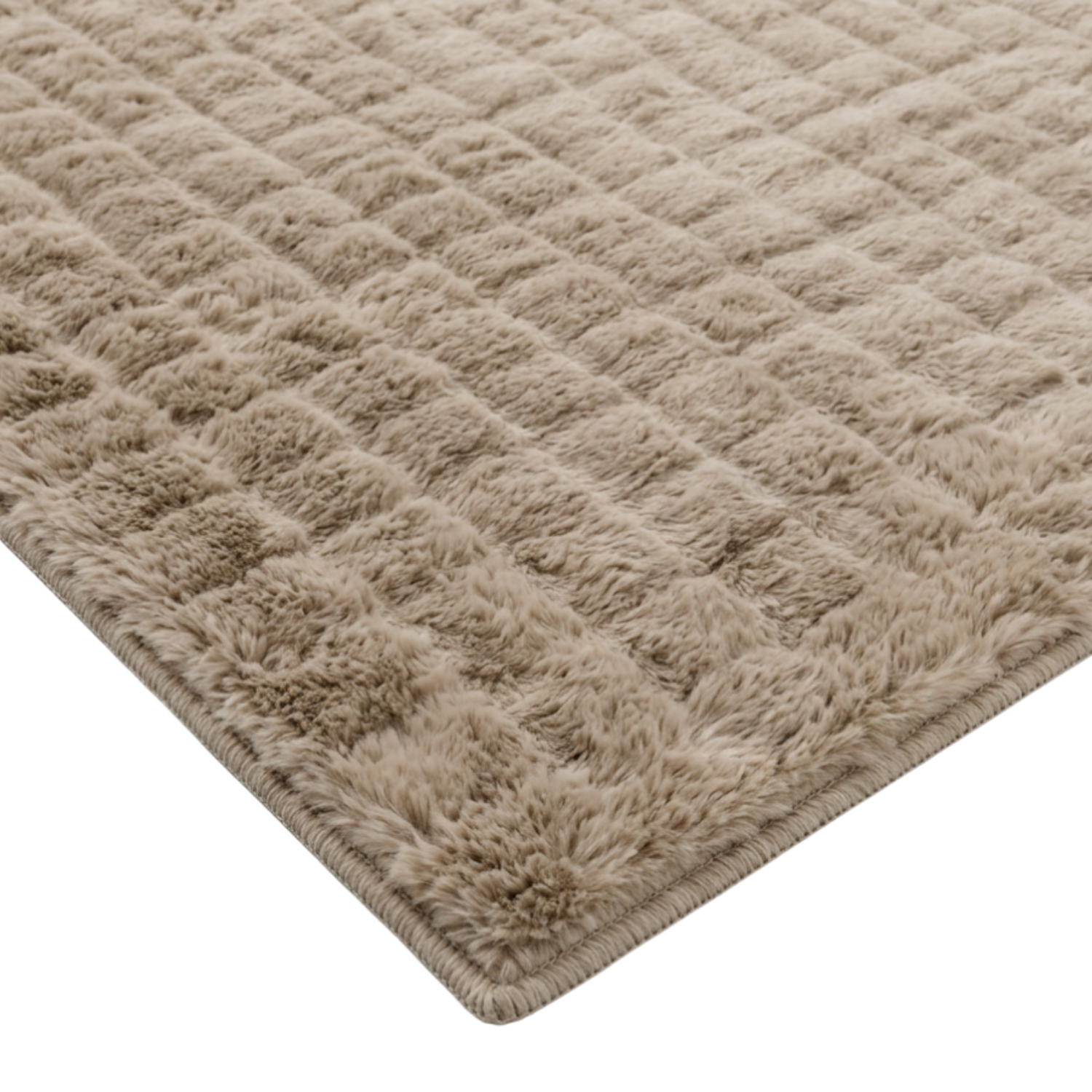 Skye Plush Light Grey Rug
