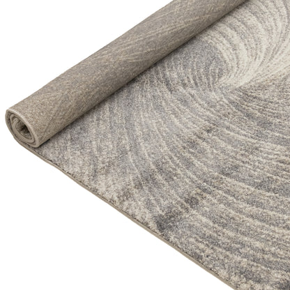 Infinity Drift Grey Cream Rug
