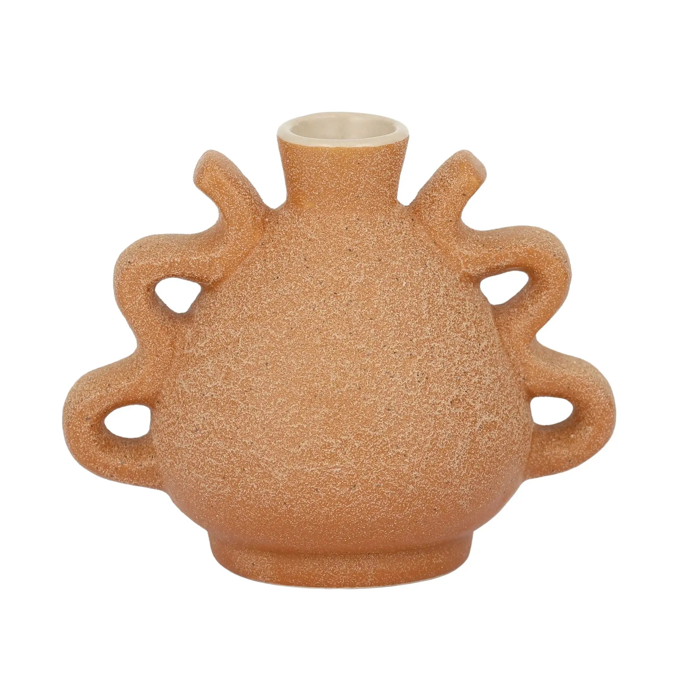 Abstract Ceramic Bud Vase COAST