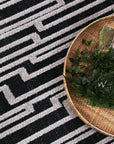 Aegean Anthrasite Grey Matrix Rug BRAVEN