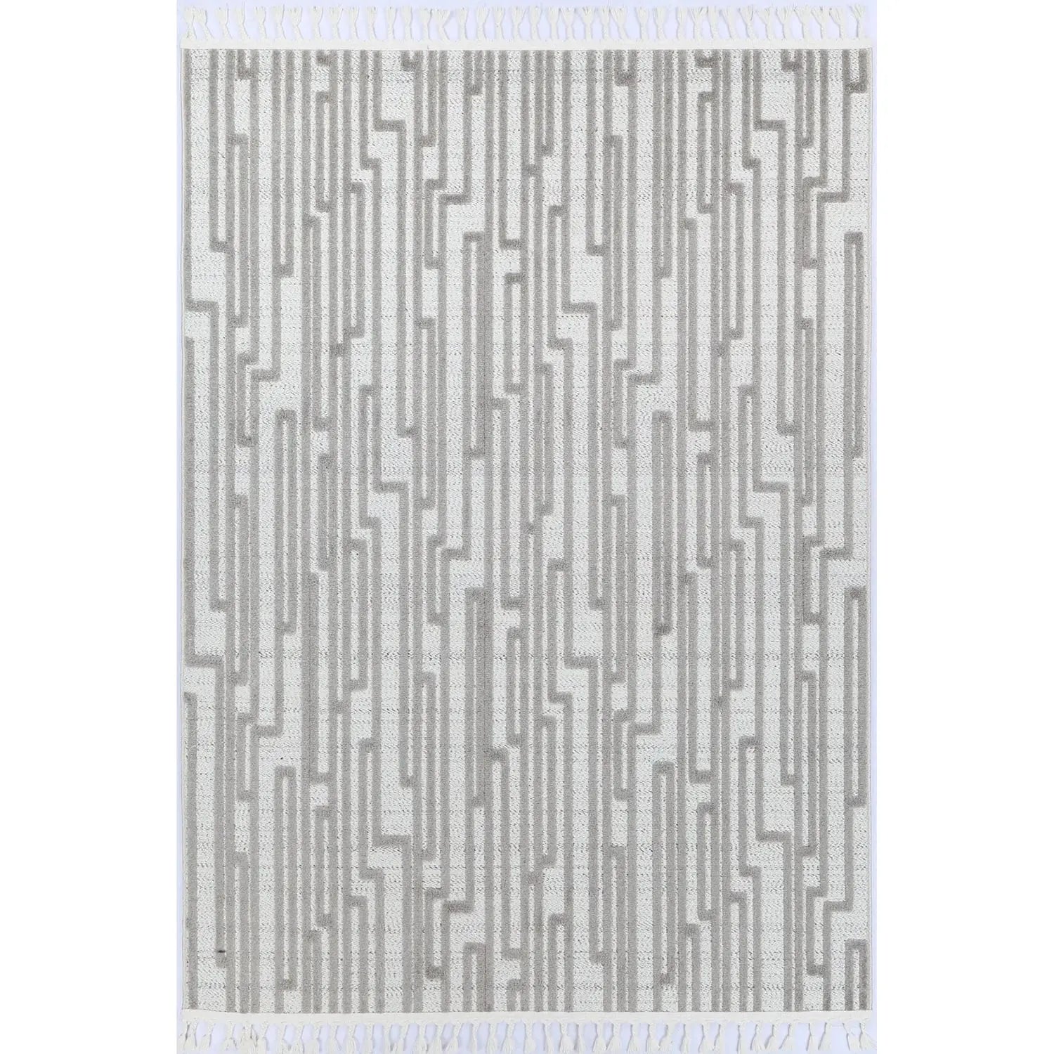 Aegean Grey Matrix Rug BRAVEN