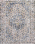 Allen Blue Cream Traditional Rug Smartex Int