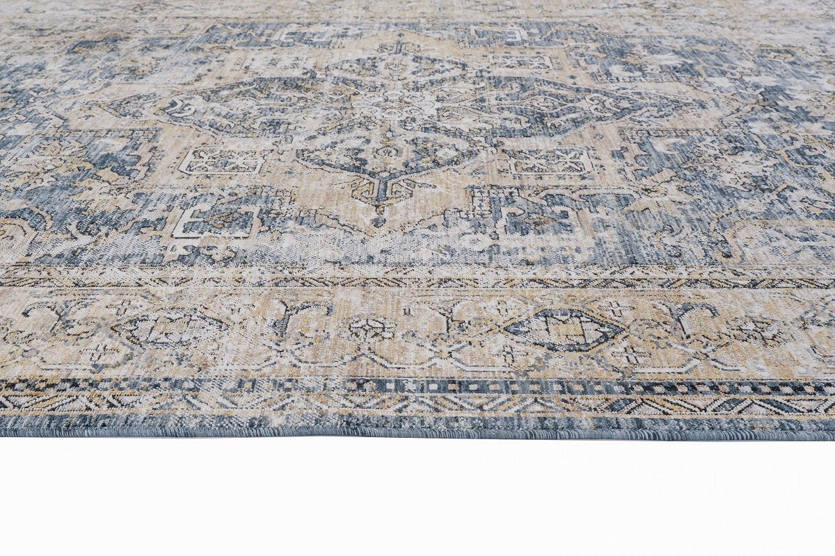 Allen Blue Traditional Rug - DecoRug