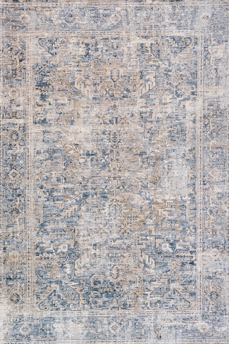 Allen Blue Transitional Rug Smartex Int