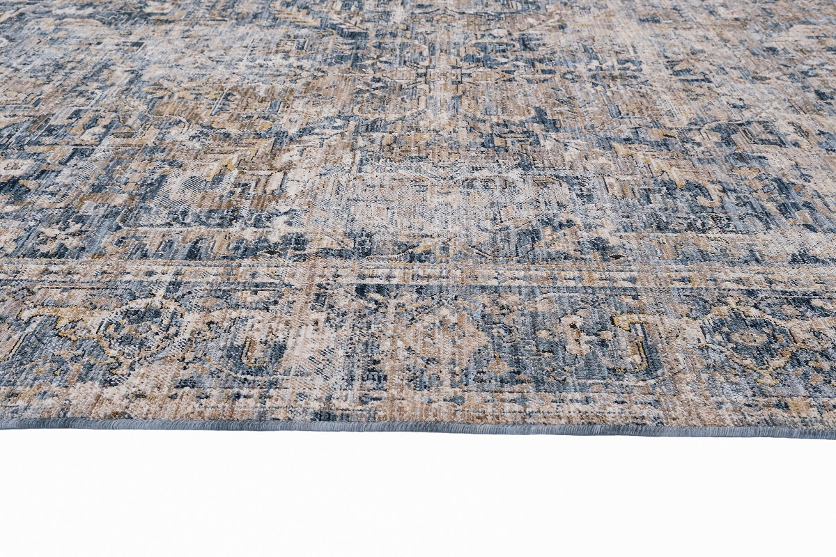 Allen Blue Transitional Rug Smartex Int