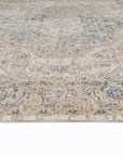 Allen Distressed Blue Transitional Rug Smartex Int