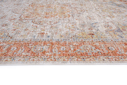Allen Floral Cream Traditional Rug Smartex Int