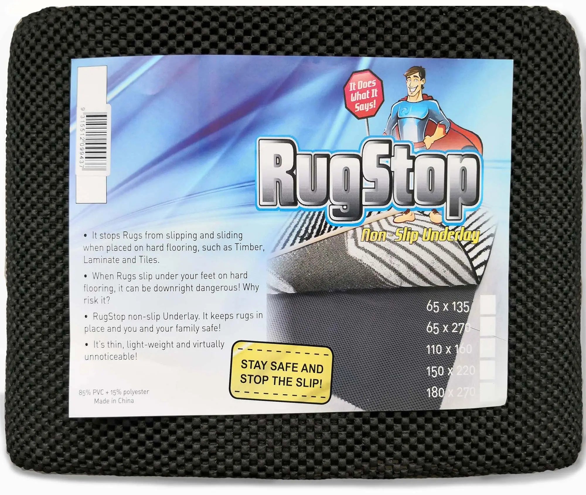 Anti-Slip RUG STOP pad hard surfaces,Wooden &amp;Tiled Brand Ventures