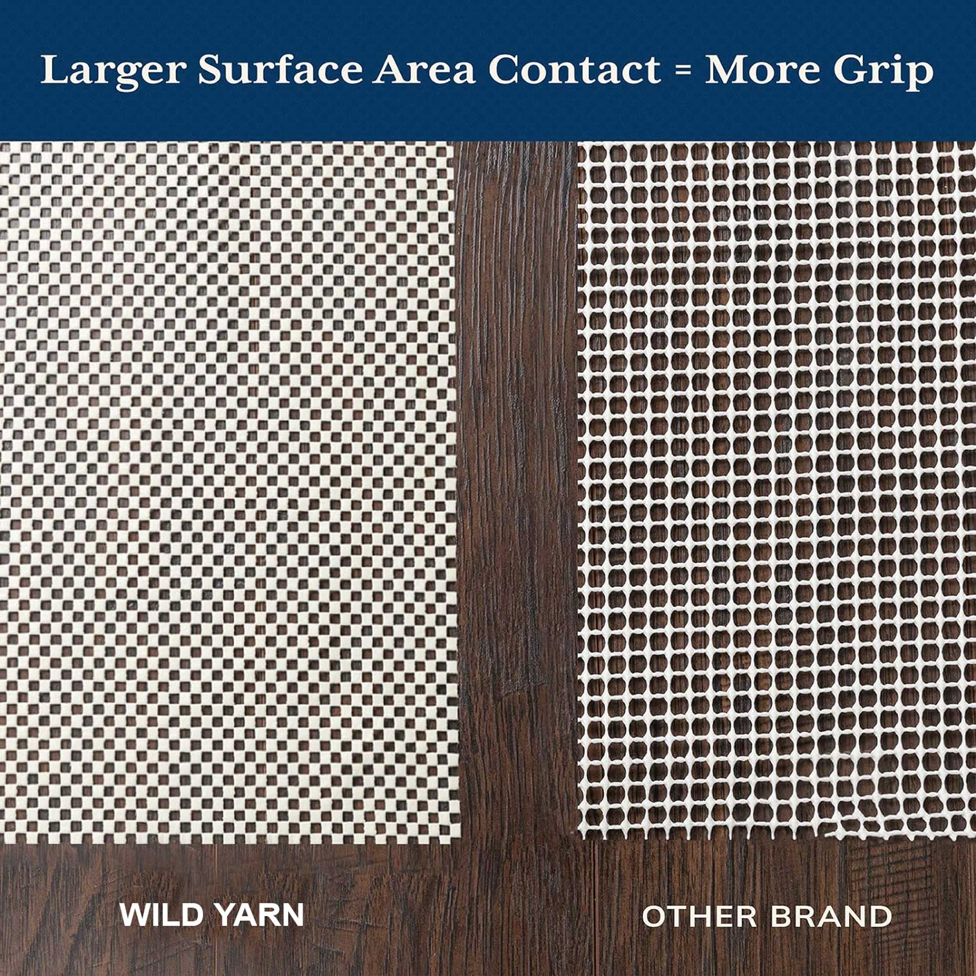 Anti Slip Rug Pad, White PVC, Hard Flooring LTB2B