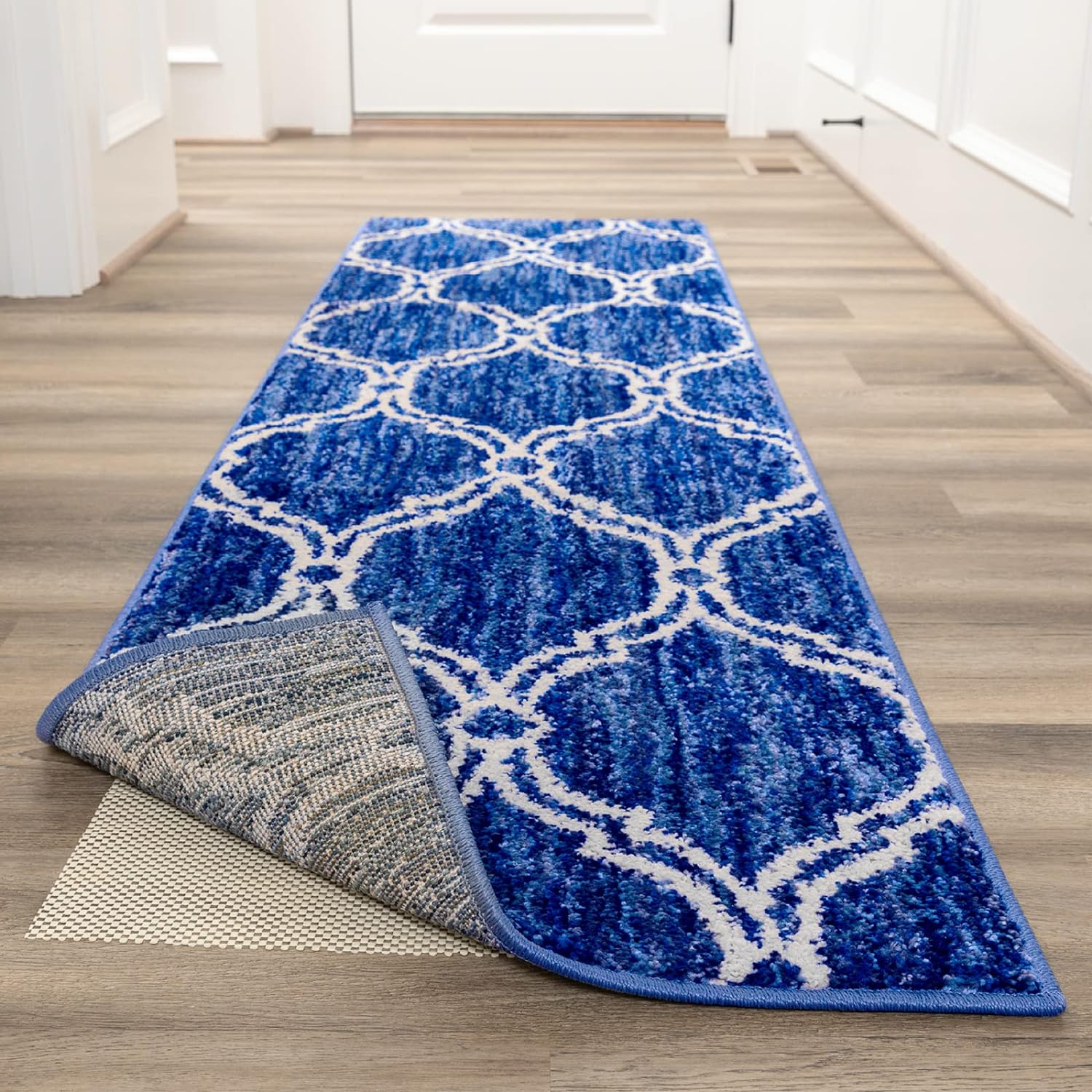 Anti Slip Rug Pad, White PVC, Hard Flooring LTB2B
