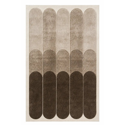 Arcade Beige Geometric Rug DecoRug