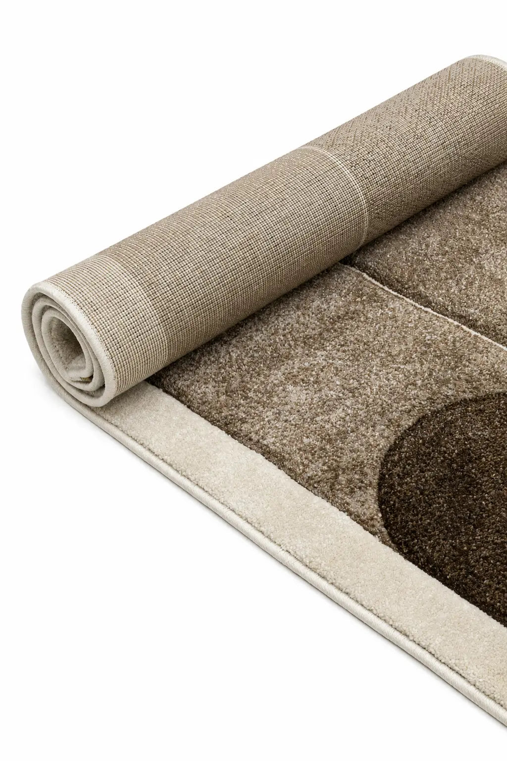 Arcade Beige Geometric Rug DecoRug