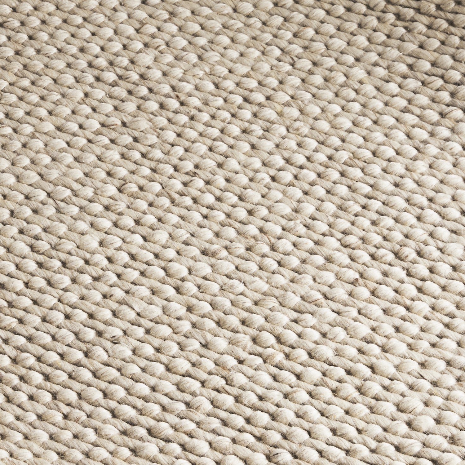 Argyle Corniche Cream Wool Blend Rug INDESIGN