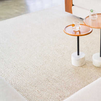Argyle Corniche Cream Wool Blend Rug INDESIGN