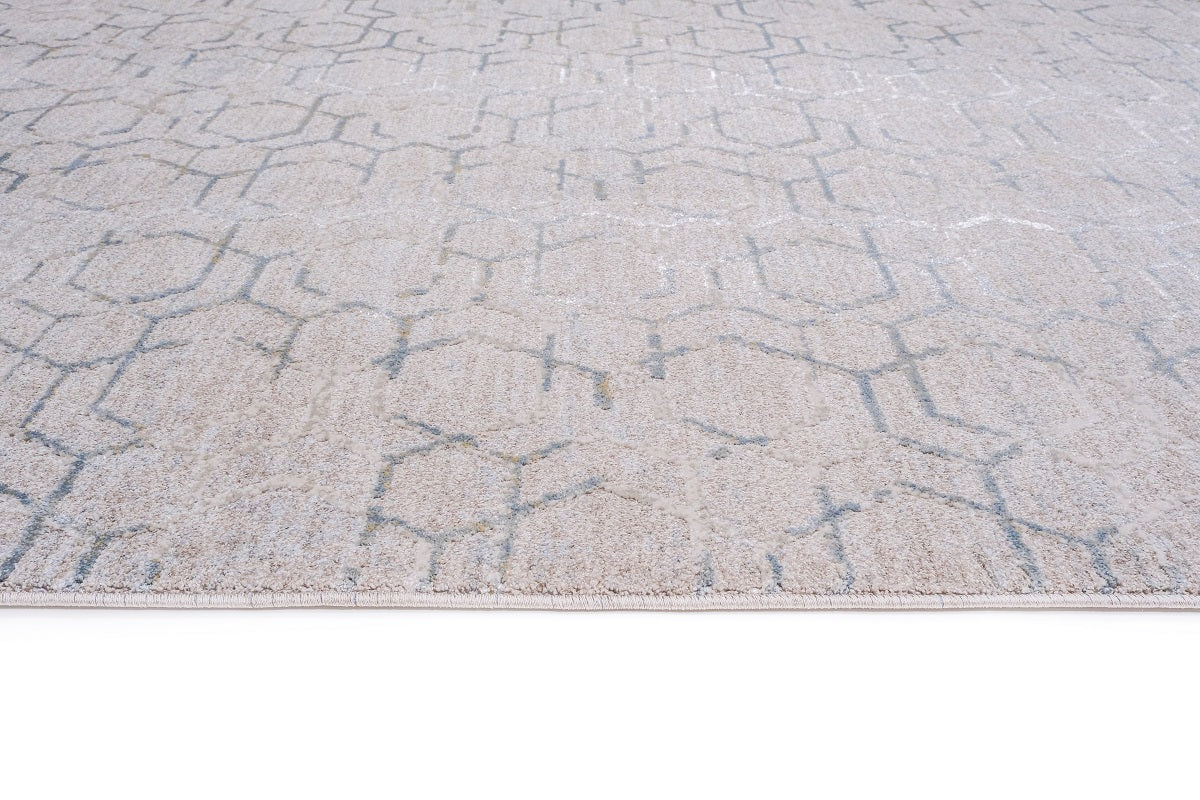 Arwen Dioganal Grey Modern Rug Smartex Int