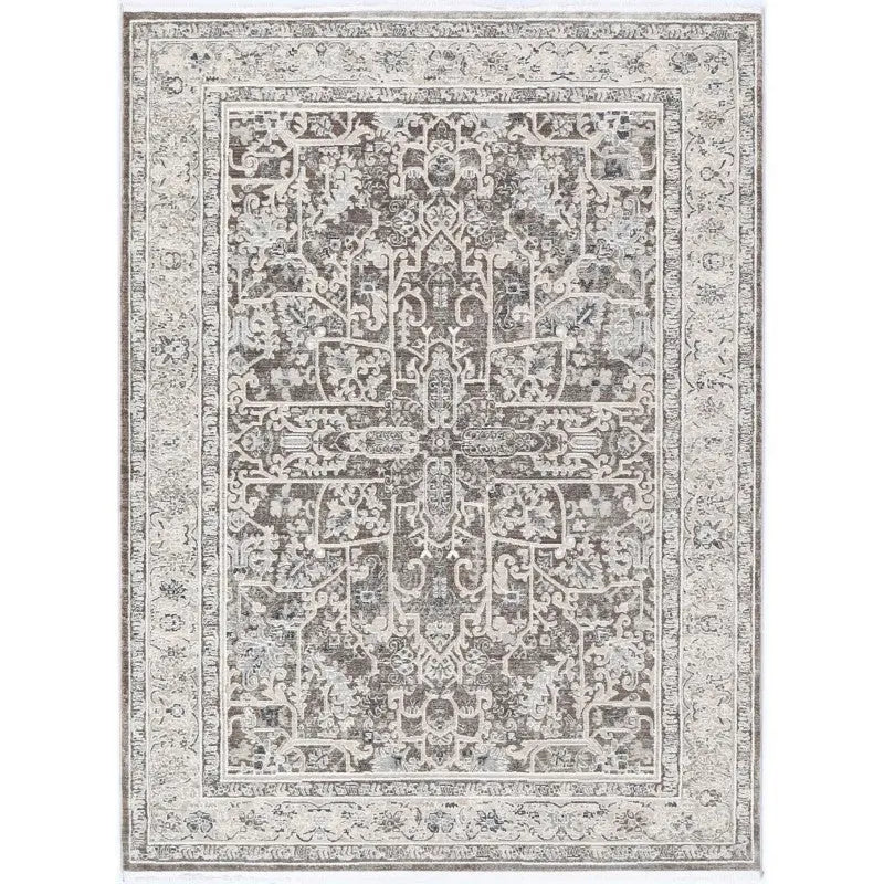 Astra Cross Rug Beige 01LOVETHAT