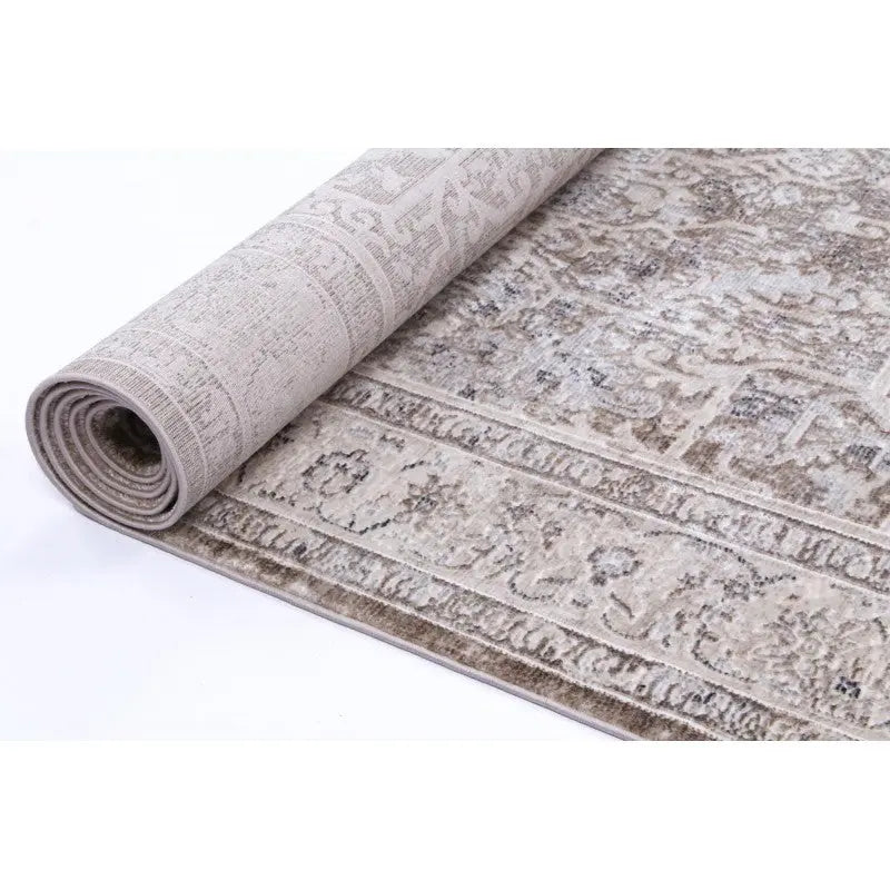 Astra Cross Rug Beige 01LOVETHAT