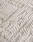 Avalon Abstract Floor Rug Ivory DREAMHOME