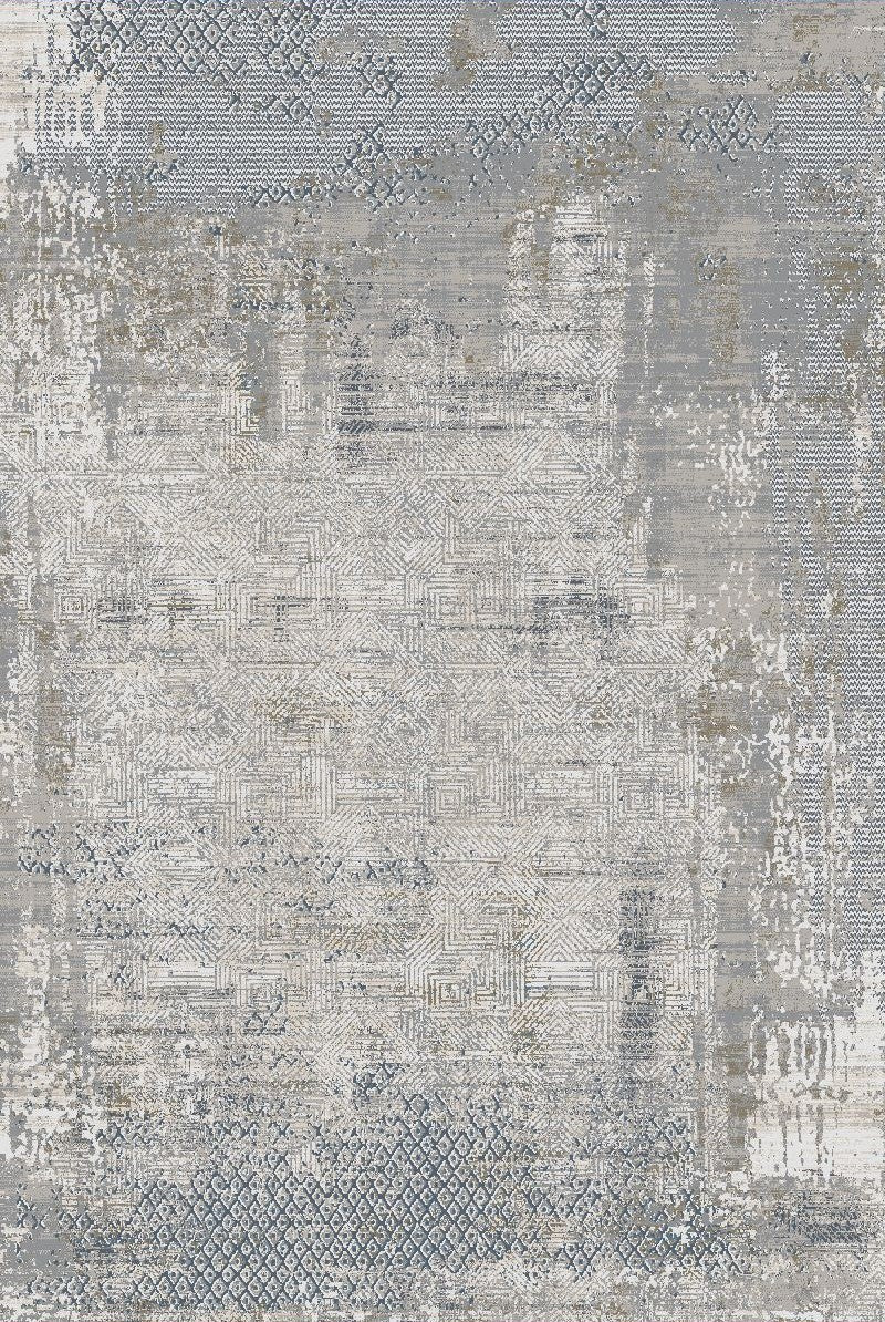 Bamboo Cage Grey Beige Rug LTB2B