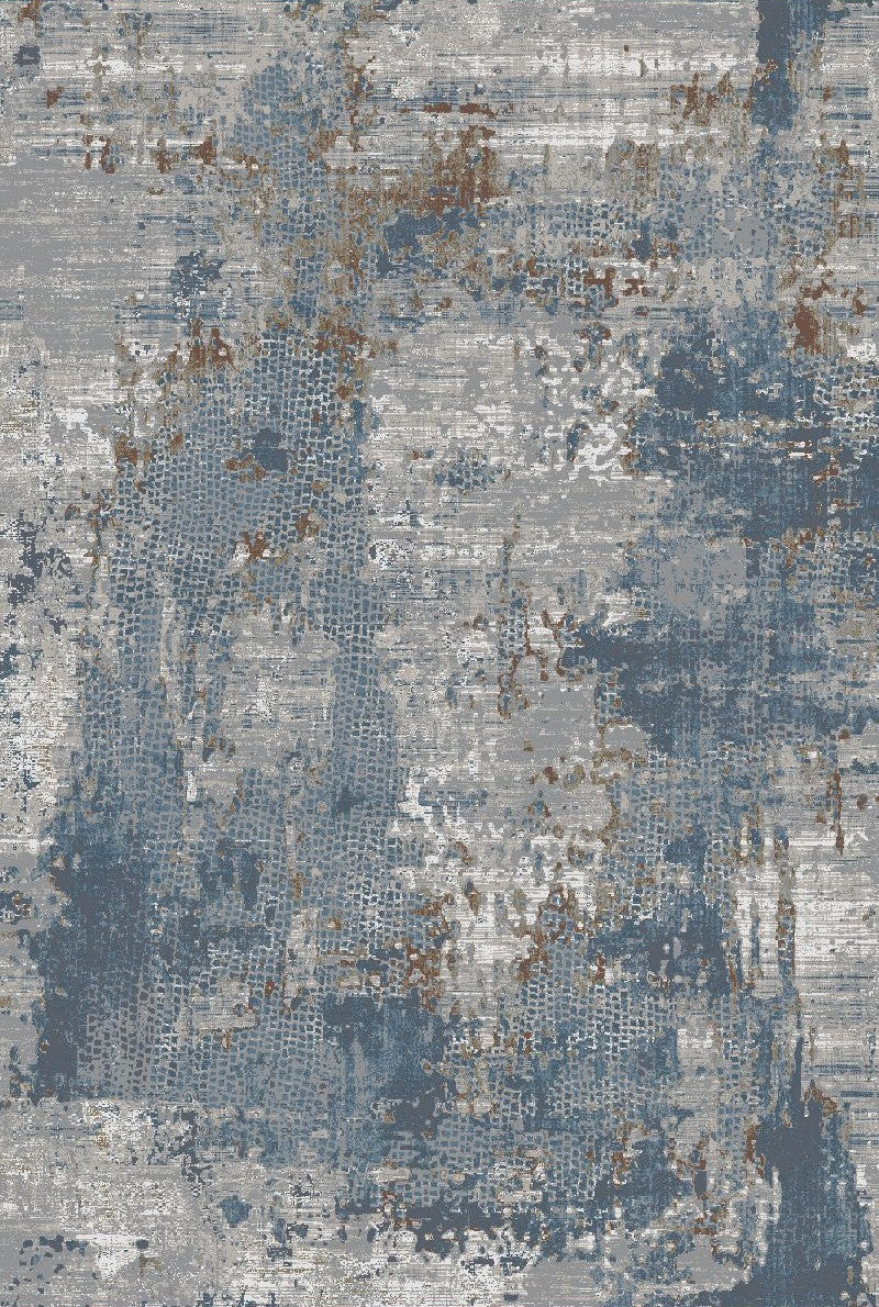 Bamboo Boa Grey Blue Rug LTB2B