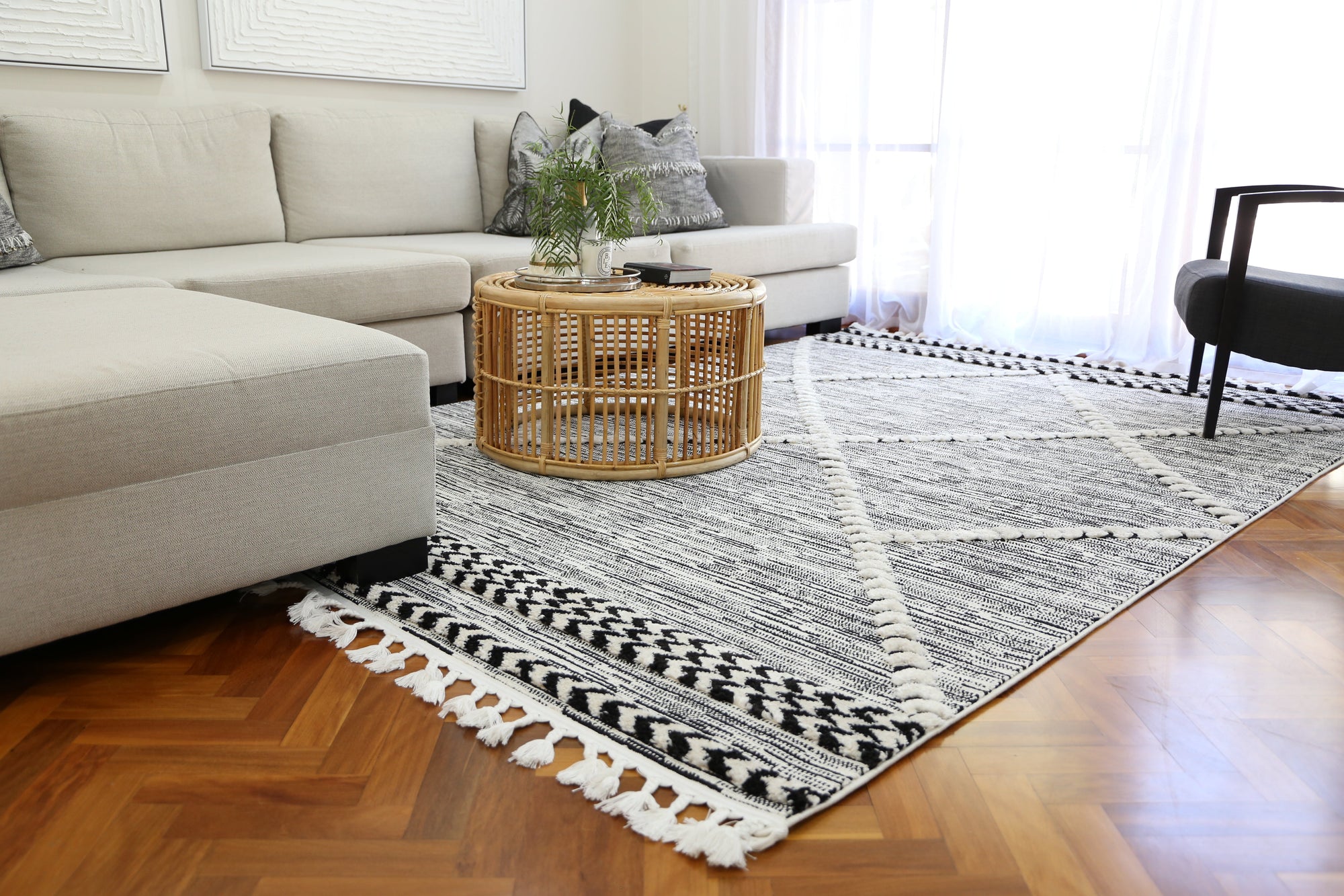 Bilbao Annabelle Anthracite Rug LTB2B