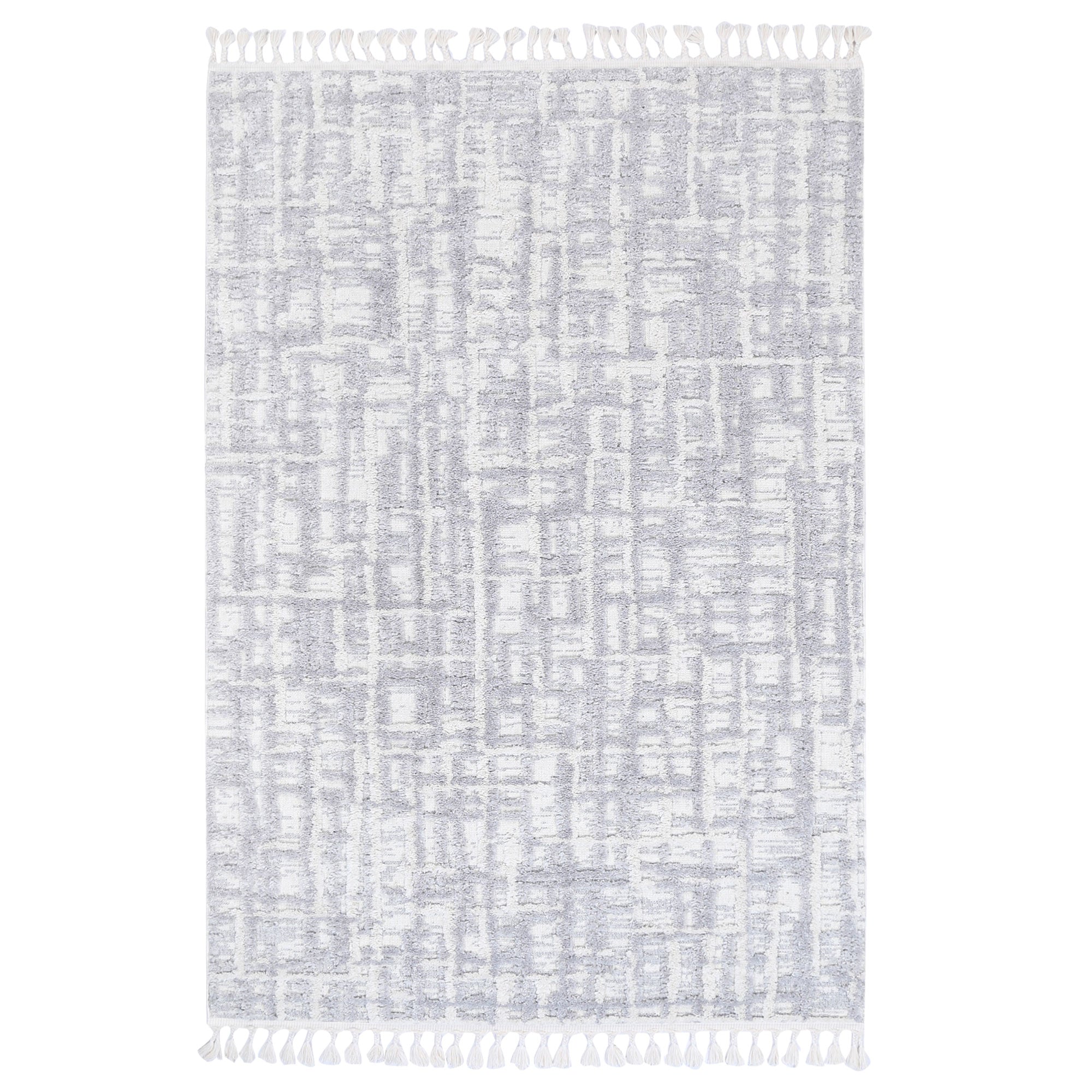 Bilbao Kubra Contemporary Grey Rug LTB2B