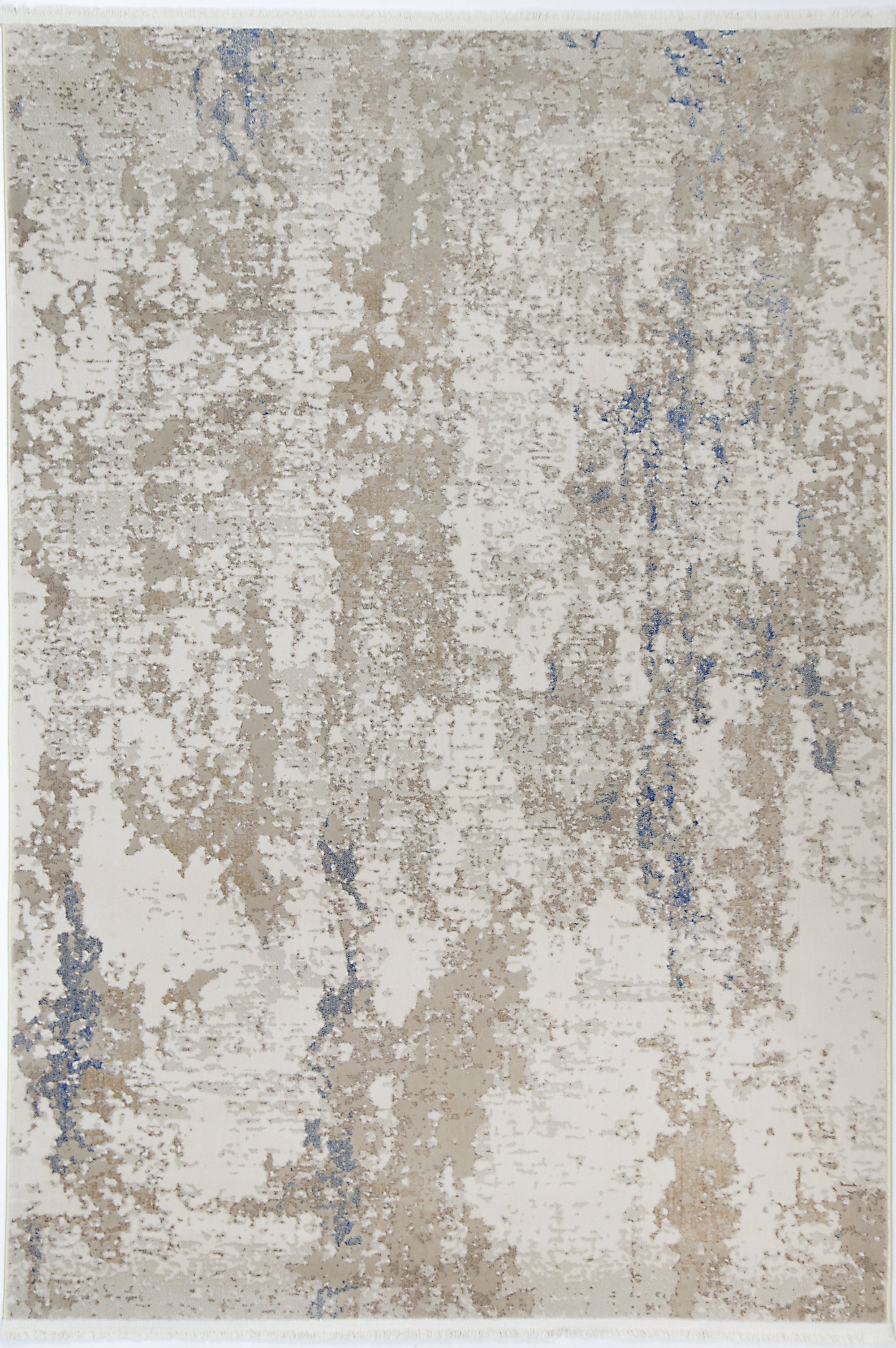 Bohemian Paradise One Modern Beige Blue Rug LTB2B