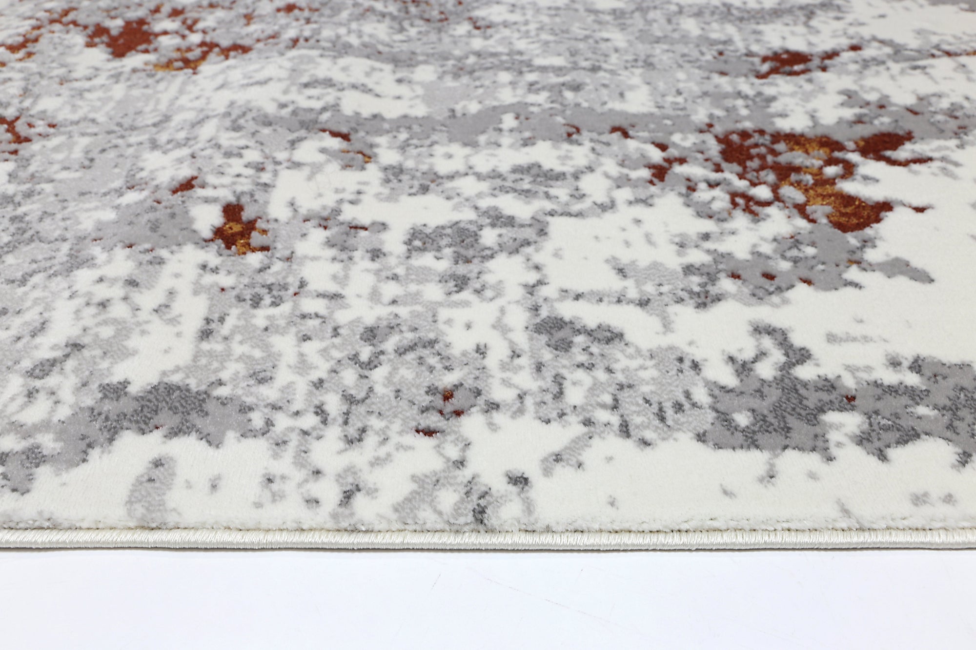 Bohemian Paradise One Modern Grey Terracotta Rug LTB2B
