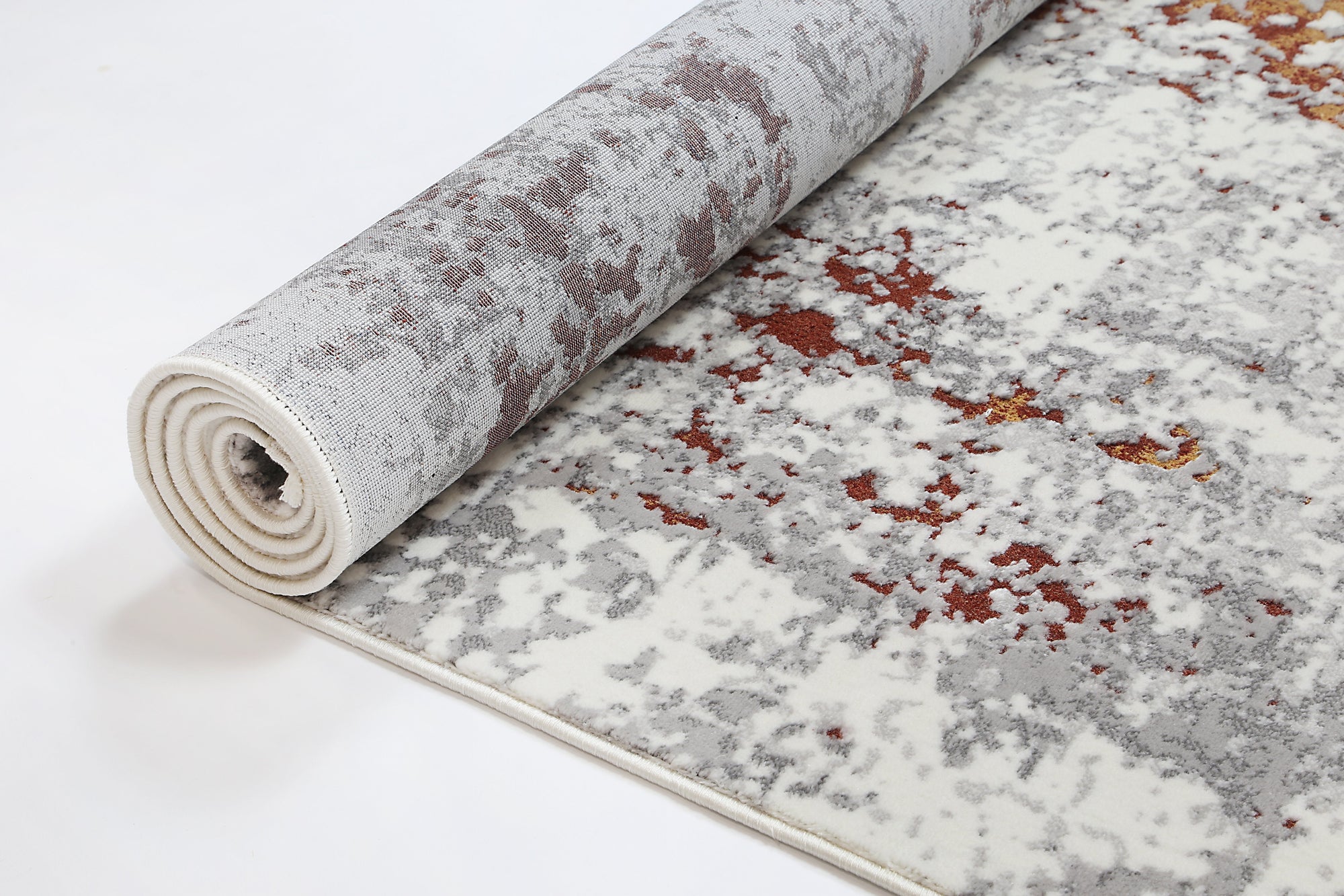 Bohemian Paradise One Modern Grey Terracotta Rug LTB2B