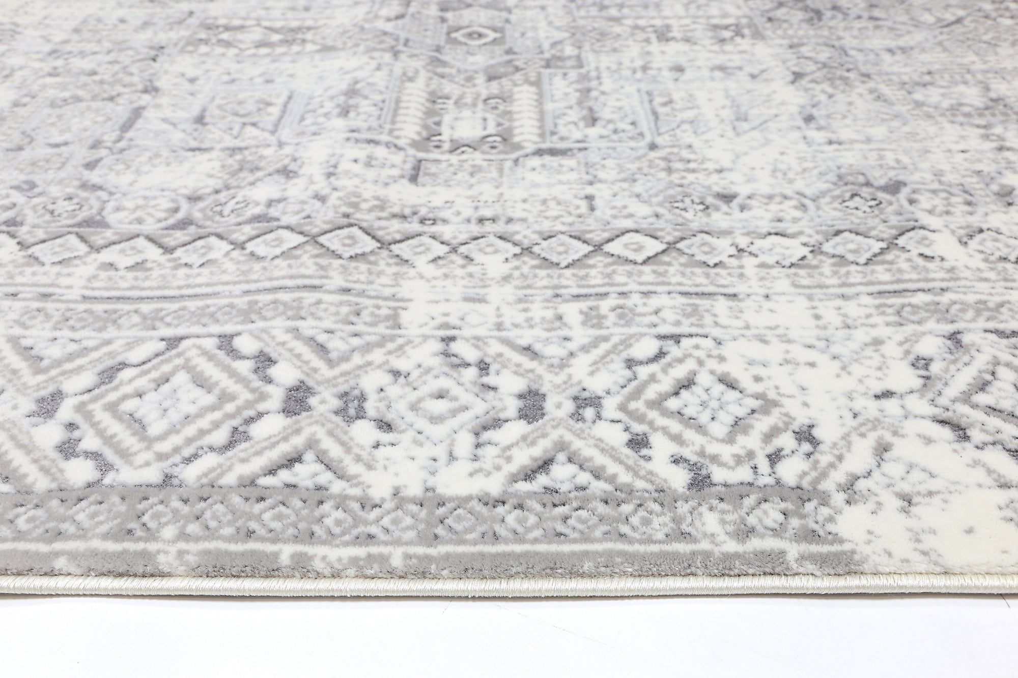 Bohemian Paradise Panel Grey Rug LTB2B