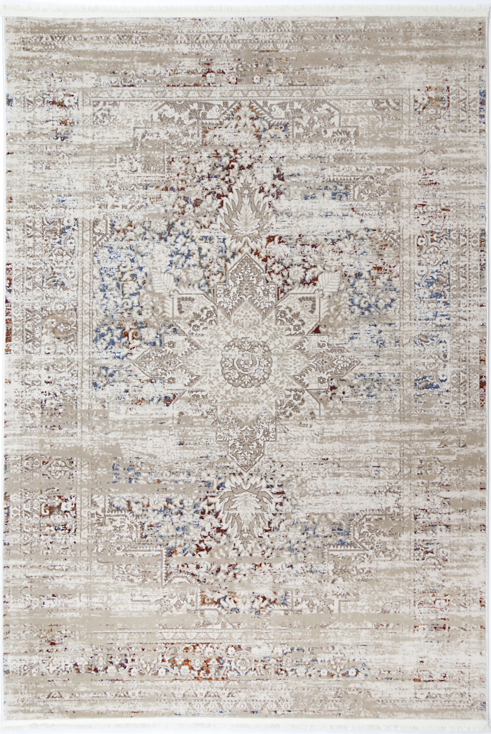 Bohemian Paradise Herati Beige & Multi Rug LTB2B