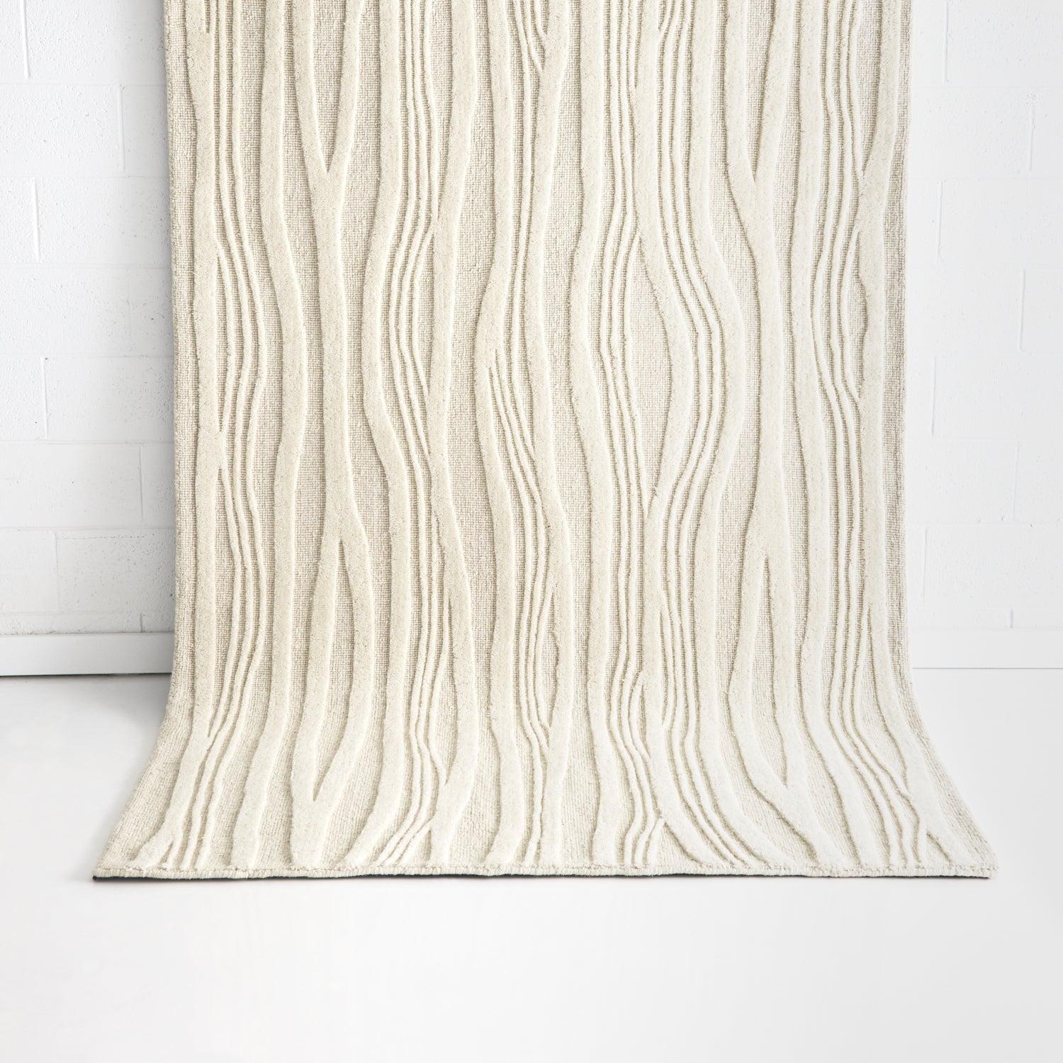 Barron Ivory Beige Floor Rug THERUG