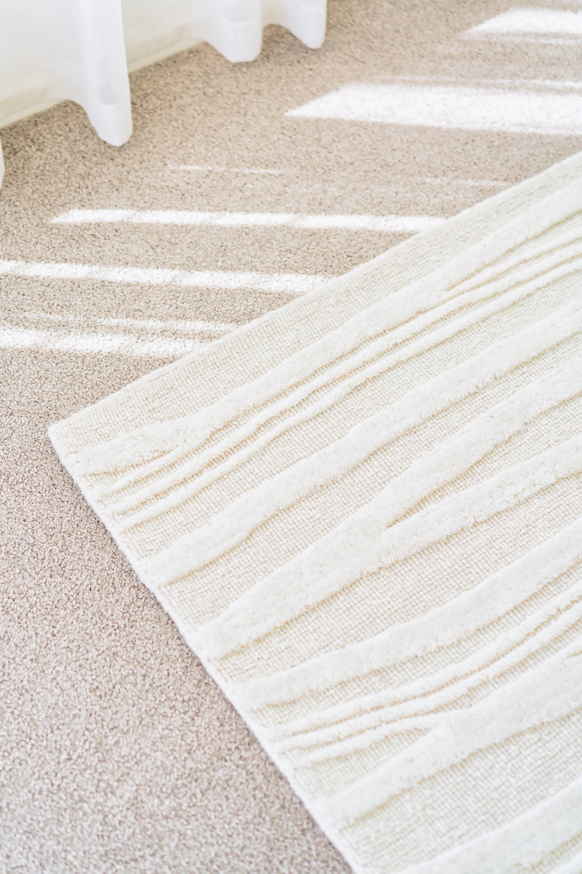 Barron Ivory Beige Rug THERUG