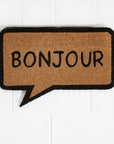 Bonjour PVC Backed Coir Door Mat DecoRug