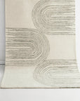 Brighton Ivory Beige Wool Rug MAARIA