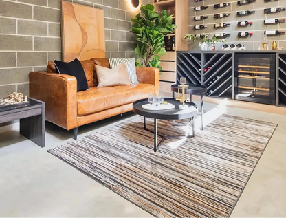 Calvin Klein Floor Rug Mocha NOURISONCK