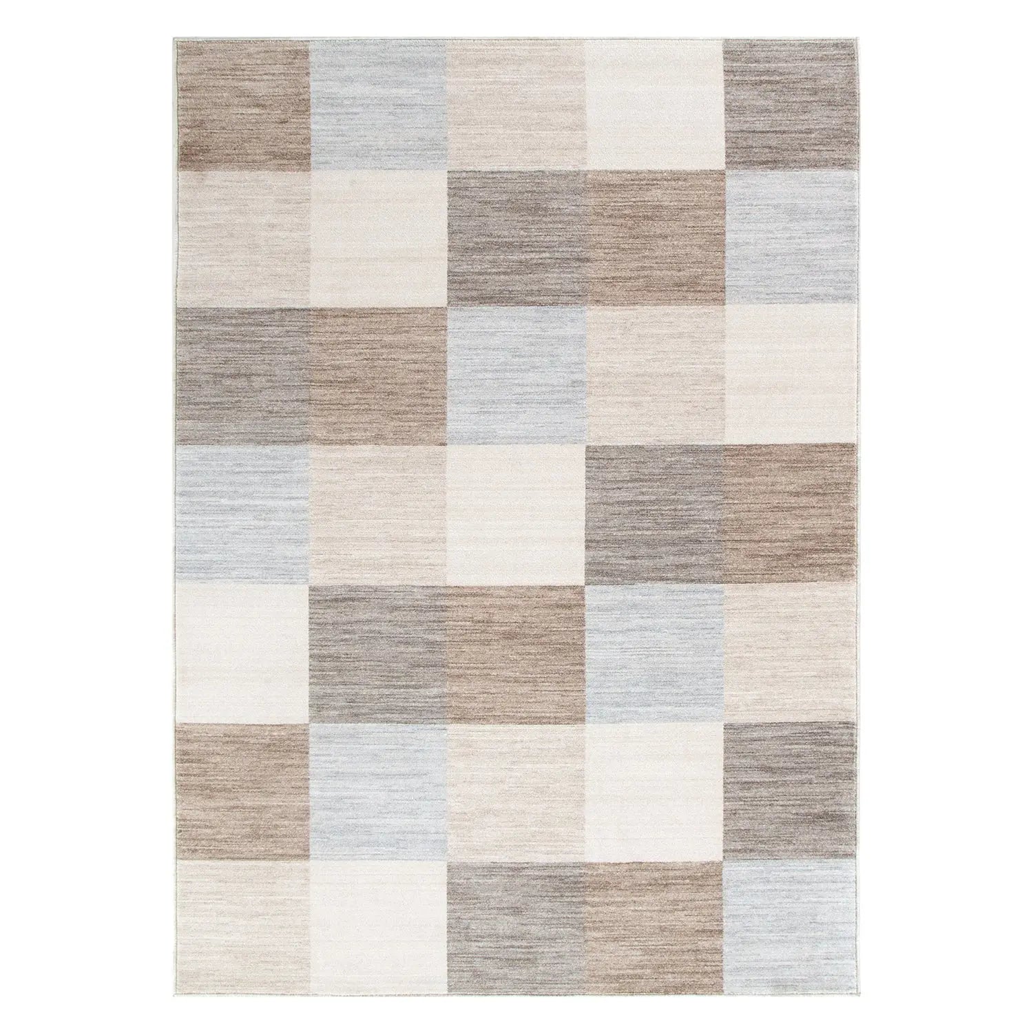 Canyon Checkered Multi Rug – Modern Design | DecoRug